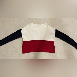 Multi colored sweater
